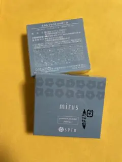 美しい肌を長時間キープ　SPTM ミラスプレストパウダー(レフィル) 2個