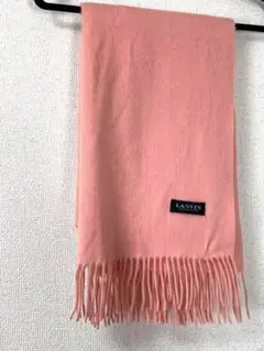 LANVIN ランバン レディース ピンク マフラー ストール 秋冬