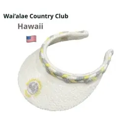 【Wai’alae Country Club】Hawaii ゴルフ　サンバイザー