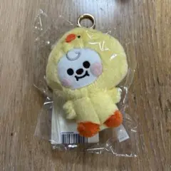 BT21 BABY FLUFFY KEYRING CHIMMY