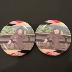 忍たま 諸泉尊奈門 場面写真缶バッジ 2個 体験展 ドクタケ忍者隊最強の軍師