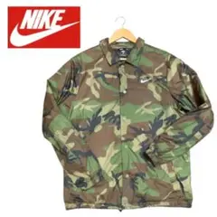 【美品】 NIKE SB カモフラージュコーチジャケット L ナイキ