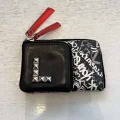 LIMI feuミニ財布 MATTE OIL LEATHER MINI WALLET(FREE SIZE Black): Vintage 1.2