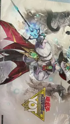 遊戯王　白き森のルシア　公式　プレイマット　アジアyot限定　ベスト64 遊戯王 YOTSG TOP64 白き森のルシア プレイマット 未開封 - メルカリ