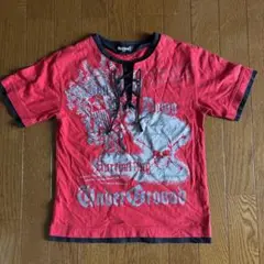140㎝ 半袖 Tシャツ ドクロ柄 スカル柄