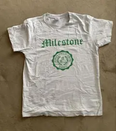 マイルストーンMILESTONE Tシャツ サイズM