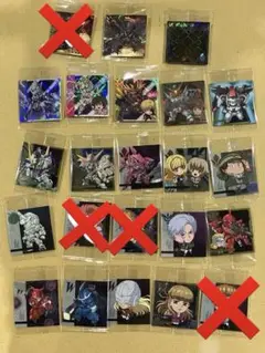 機動戦士ガンダム　シールウエハース ２３枚セット