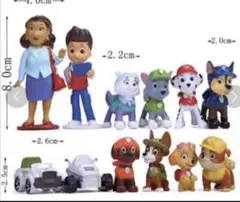 パウパトロール ミニフィギュア　12体セット