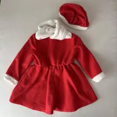 サンタコス　ワンピース　(2-3y)