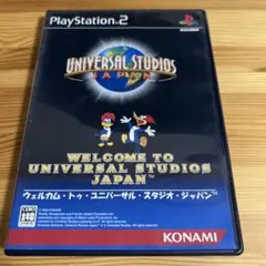 UNIVERSAL STUDIOS JAPAN PS2ソフト