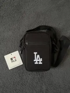 MLB ブラック/ホワイト ショルダーバッグ