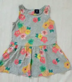 GAP トロピカル模様のワンピース　サイズ90