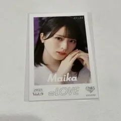 イコラブ　佐々木舞香　vol.9ミニフォト　絶対アイドルやめないで
