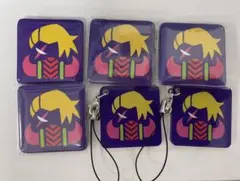 コンパス　グスタフ 戦闘摂理解析システム アイコンアクリルストラップ　缶バッジ