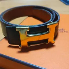 エルメス リバーシブルベルト80