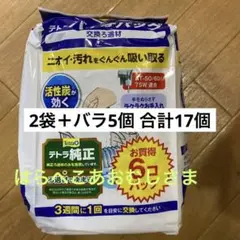 テトラバイオバッグ 2袋+バラ5個 交換用 ろ材 フィルター
