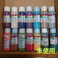 ④Ceramcoat アクリル絵の具セット 未使用