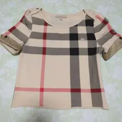 美品BURBERRYBRIT バーバリーブリット　y2kノバチェックトップス