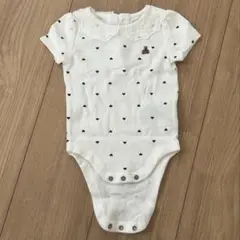 GAP ハート柄ロンパース