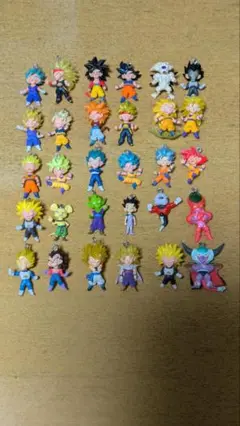 ドラゴンボール UDM キーホルダーセット 30体 チェーン無し まとめ売り