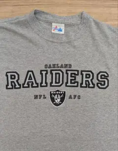 レイダース/RAIDERS グレー Tシャツ