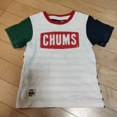 CHUMS カラーブロック Tシャツ Kid's M