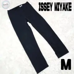 ISSEY MIYAKE イッセイミヤケ レギンス 黒 ヨガウェア つやつや M