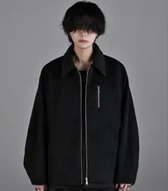 ADRER ビーバーメルトン ルーズスリーブ ドリズラージャケット