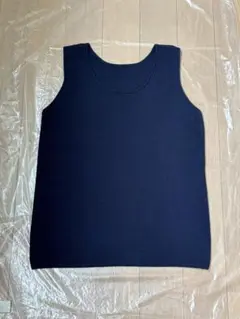 Provador 3シーズン対応 ジャガードニットタンク　ネイビー