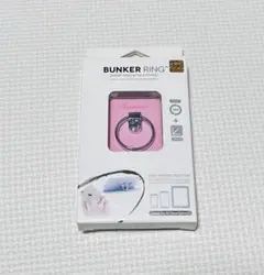 URBAN DESIGN バンカーリング　ピンク　新品　匿名配送　スマホリング
