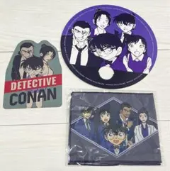 名探偵コナン　コナン探偵社　コナンまつり　特典カード　うちわ　タオル