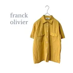 【フランクオリバー】フリー　透け感　羽織シャツ　薄手シャツ　カジュアル