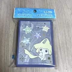 【新品未開封】ポケカ　デッキシールド　ジラーチ星つなぎ　ポケモンカードゲーム