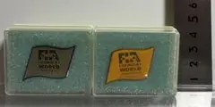 非売品 FIA FORMULA1 WORLD チャンピオンシップ ピンバッジ2個