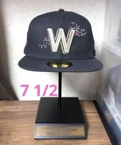 【100%正規品】新品7 5/8 60.6桜キャップMLB2024ナショナルズ 100%正規品】新品7 5/8 60 6cm桜キャップMLB2024シティコネクト