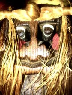 《呪物》幸せをもたらす森の妖精宿る小人人形 縁起物 曰く付き 福運 開運 幸運