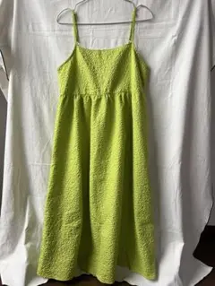 sakishimatokyo サキシマトーキョー ワンピース ライムグリーン