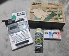 KING JIM テプラ SR530 QRコード作成 ラベルカートリッジ付