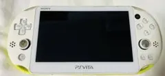 PlayStation®Vita PCH-2000 ライム/ホワイト　ジャンク