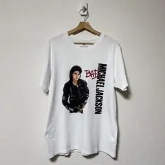 GU ジーユー マイケルジャクソン BAD TシャツXL ホワイト