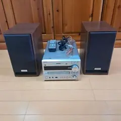 H614\" 現状品 ONKYO ミニコンポ スピーカー X-NFR7TX(D) H614
