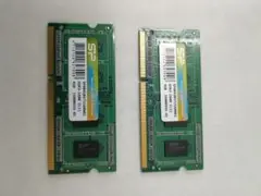 SP DDR3 4GB メモリ 2枚セット