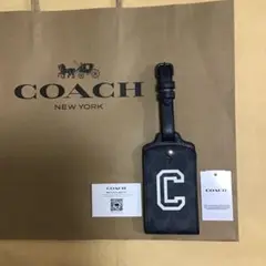新作 Coach ラゲッジタグ ネームタグ トランク スーツケース 新品 コーチ