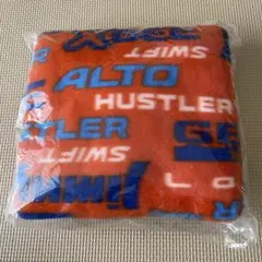 HUSTLER オレンジフリースブランケット 約70cm