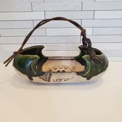 mariko2000　唐金舟型釣花入　茶道具 楽天市場】【茶器/茶道具 花入】 釣花入れ（吊花入れ） 唐銅（唐