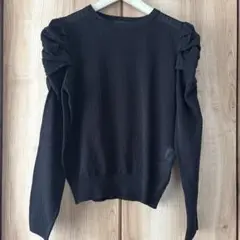 Raffrair ブラック フリルスリーブ さ新品