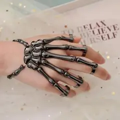 スカルブレスレット