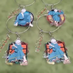 鬼太郎誕生 ゲゲゲの謎 ワイヤーリングアクリルチャーム。