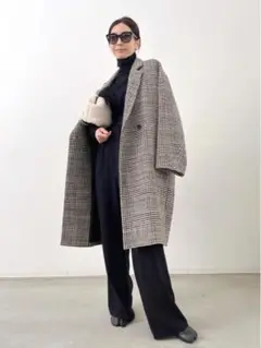 【タグ付き】アパルトモン Check W Coat