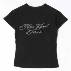 【新品未使用】ラインストーンTシャツ